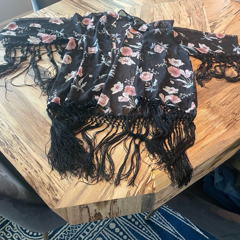 Torrid sheer cardigan shawl